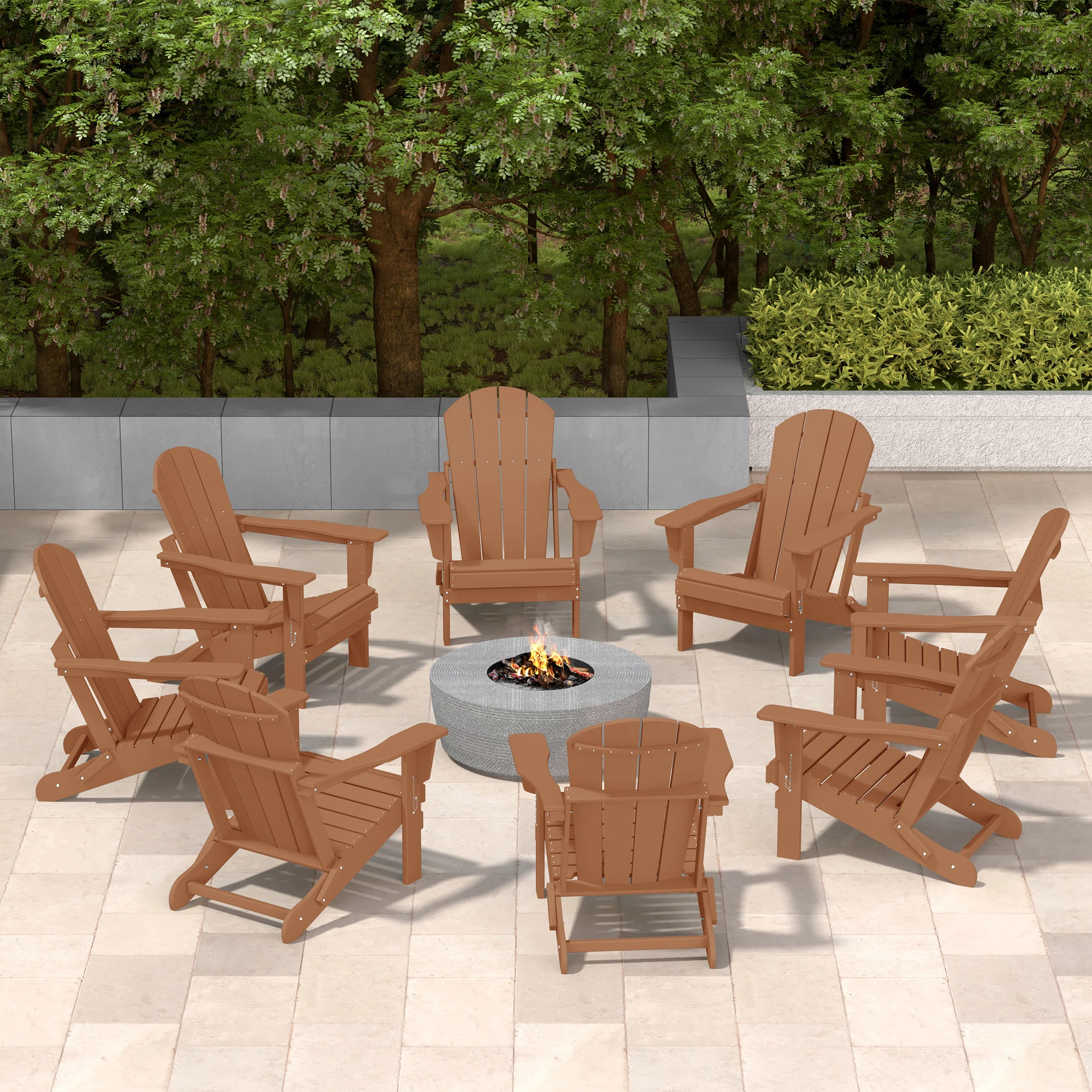 Shawnna Folding Adirondack Chair