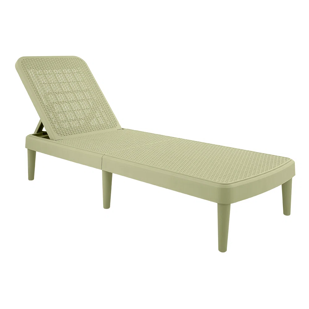 Luman All Weather Resin Chaise Lounge