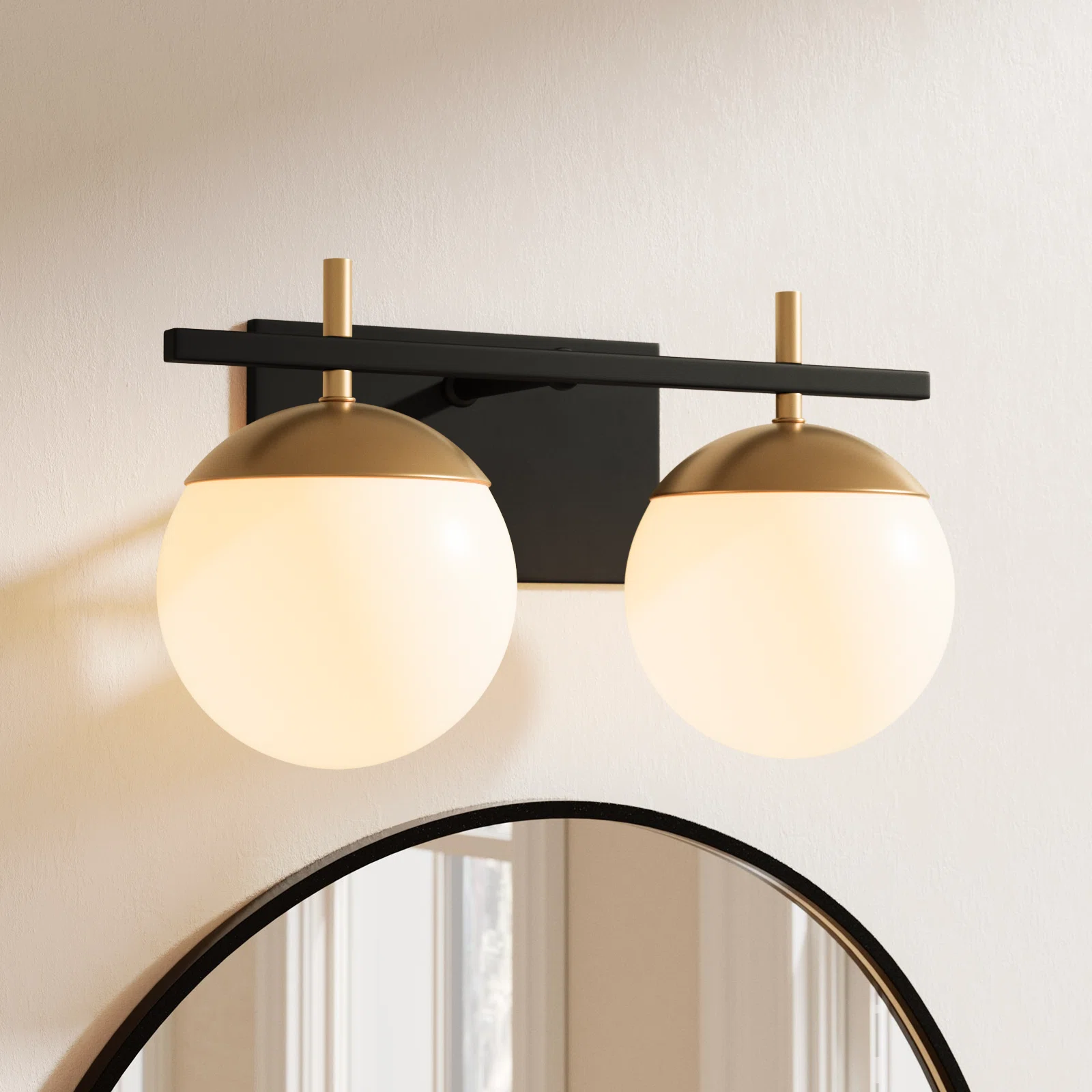 2-Light Dimmable Vanity Light