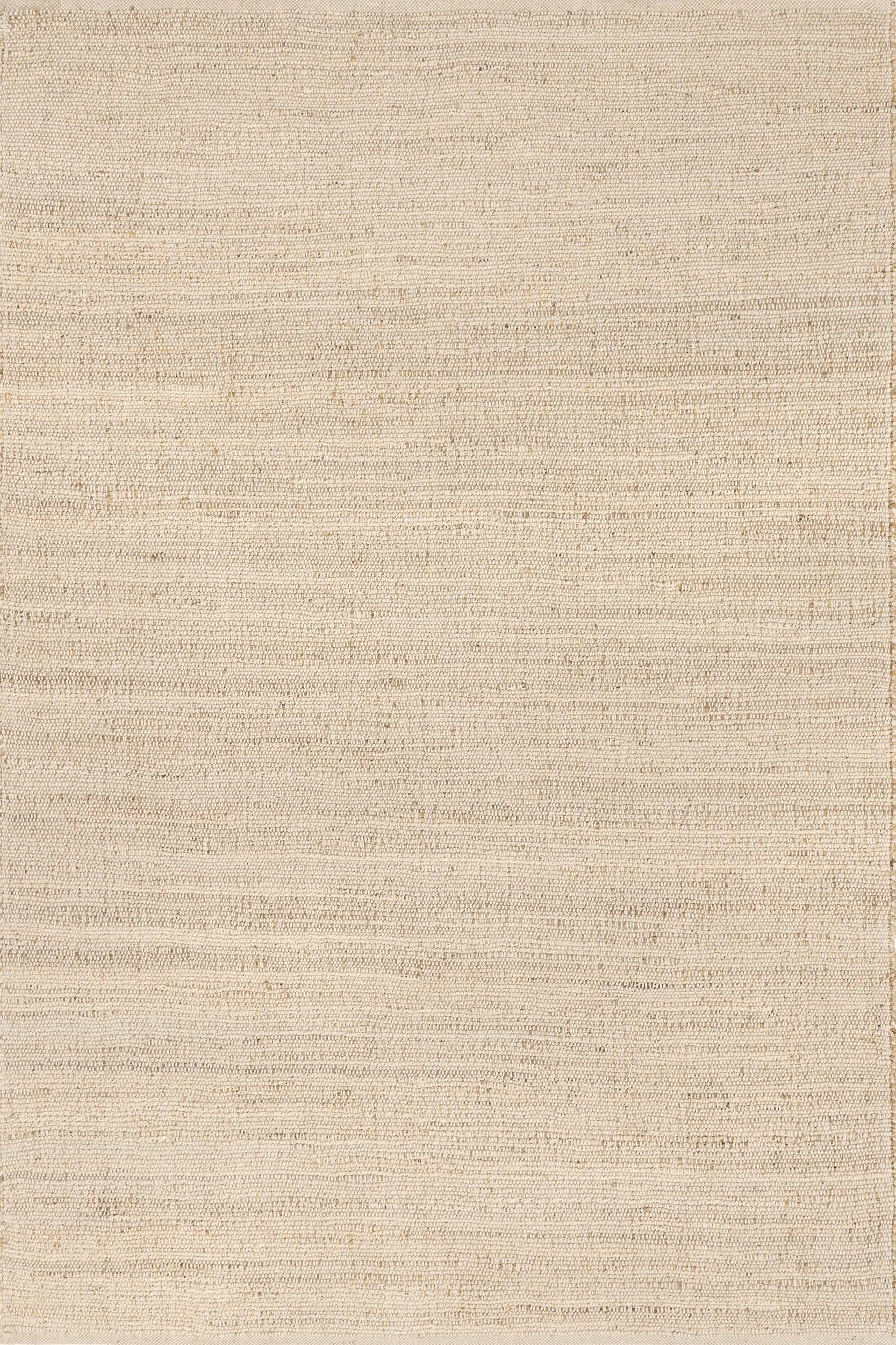 Handwoven Jute-blend Rug | Natural