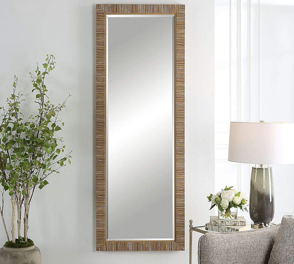 Berkshire Faux Rattan Wall Mirror