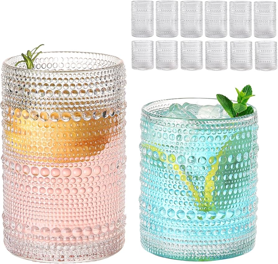 Vintage Glassware Drinking Glasses 