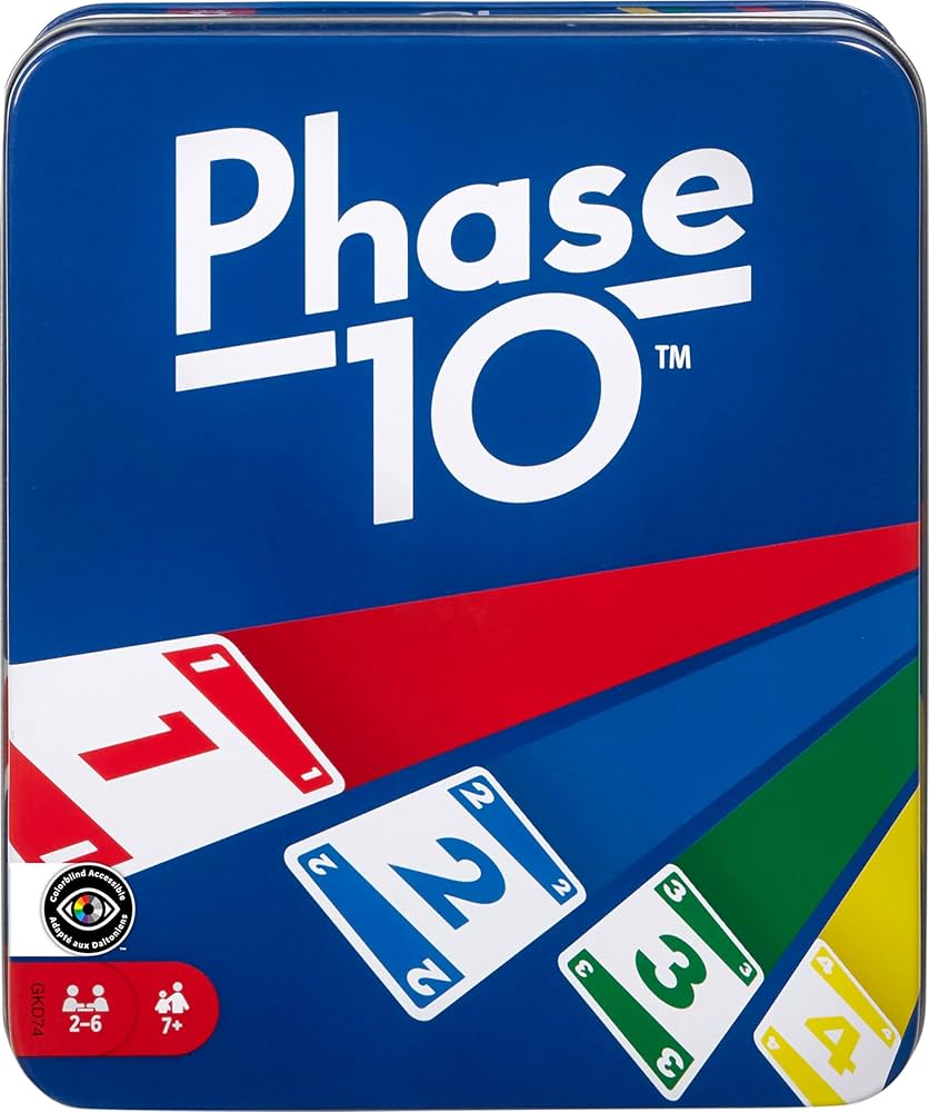 Phase 10 Card Game 