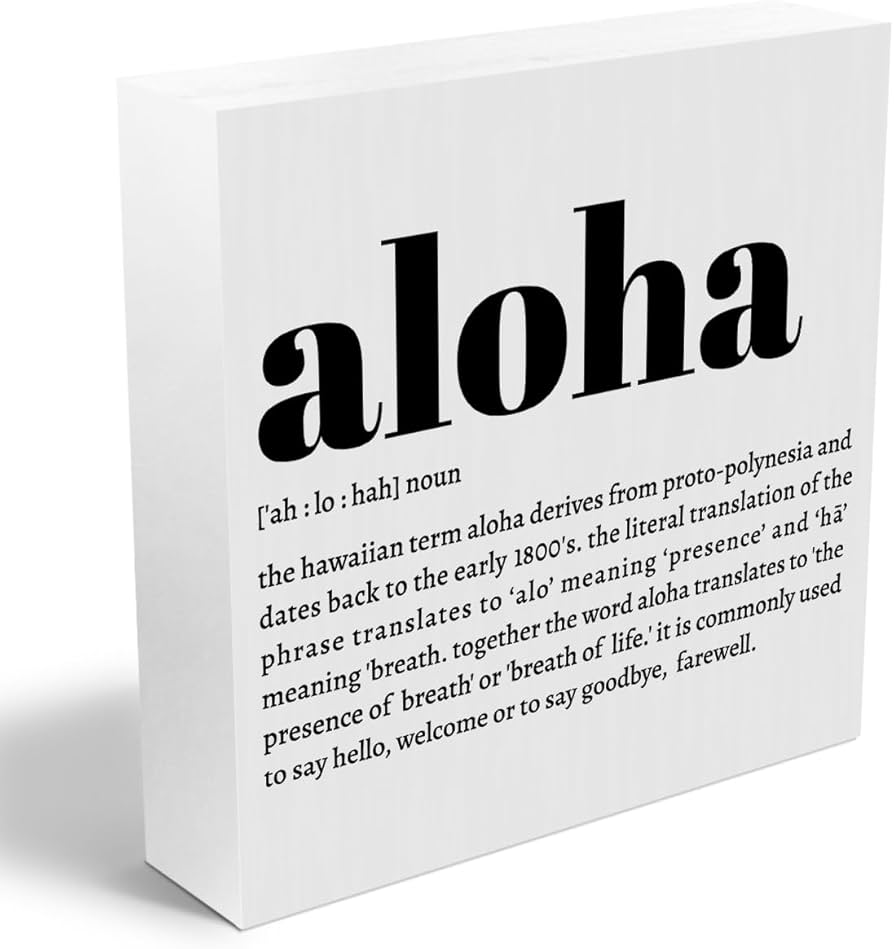 Aloha Definition 