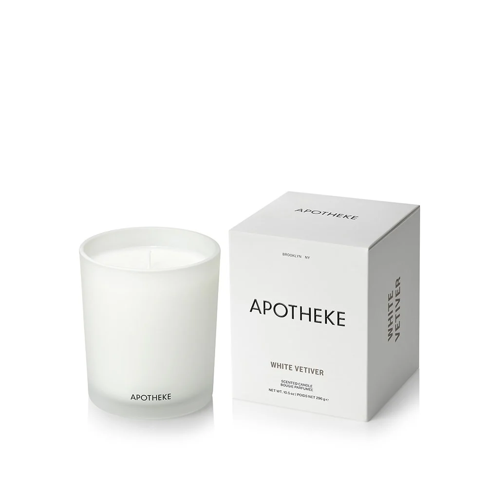 White Vetiver Candle
