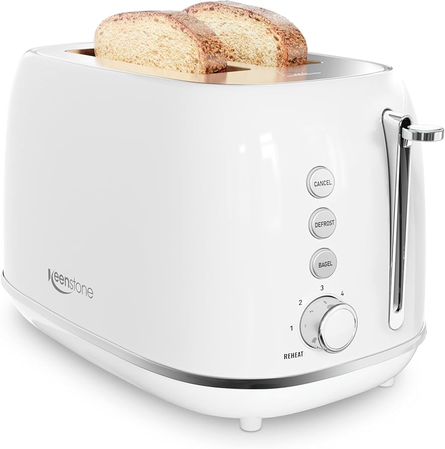 Retro Stainless Steel Toaster 