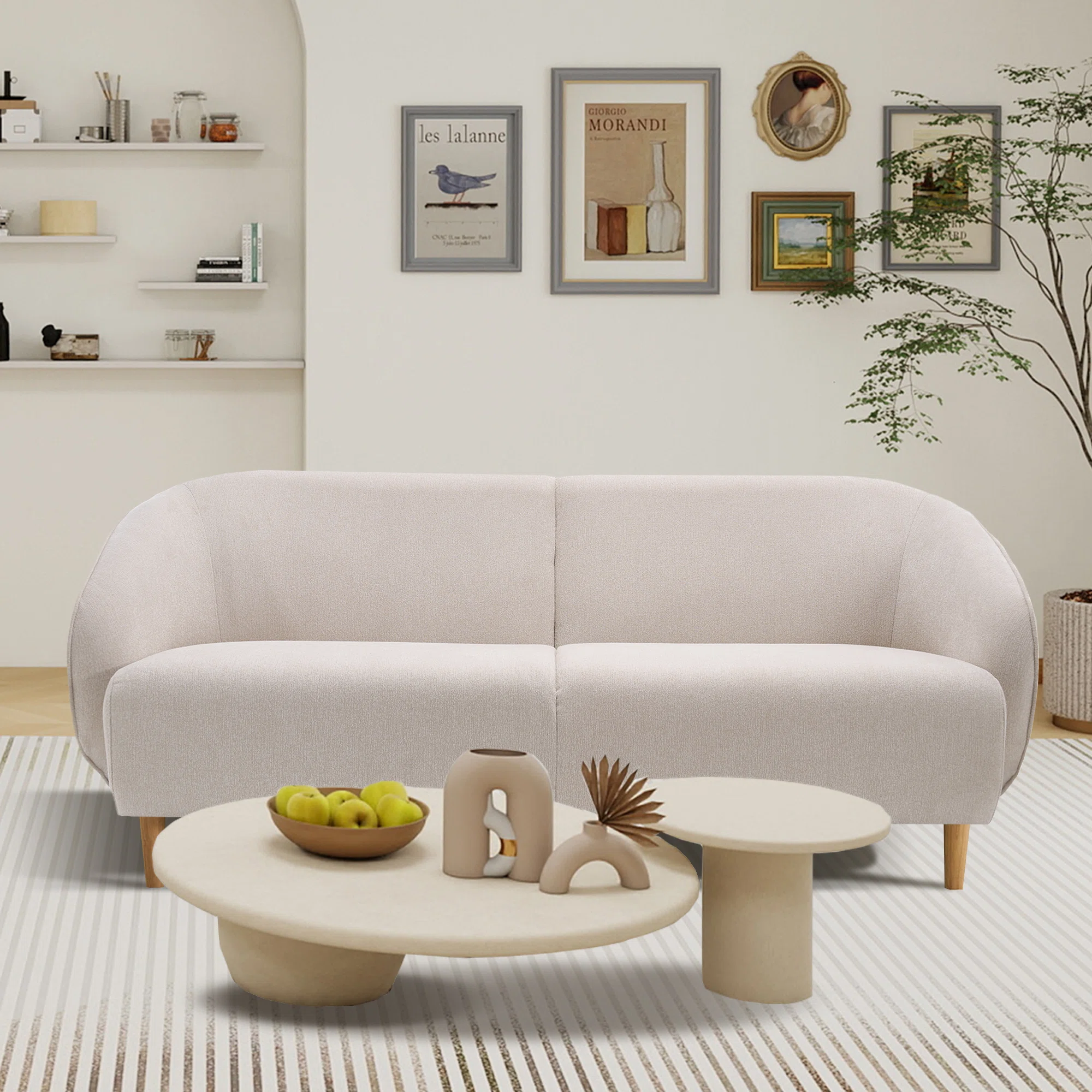 75'' Wide Modern Deep Seat Standard Sofa