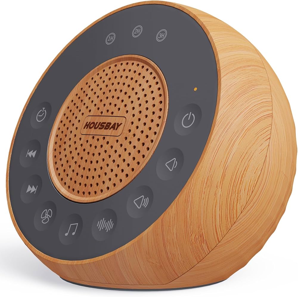 Housbay White Noise Machine With 31 Soothing Sounds