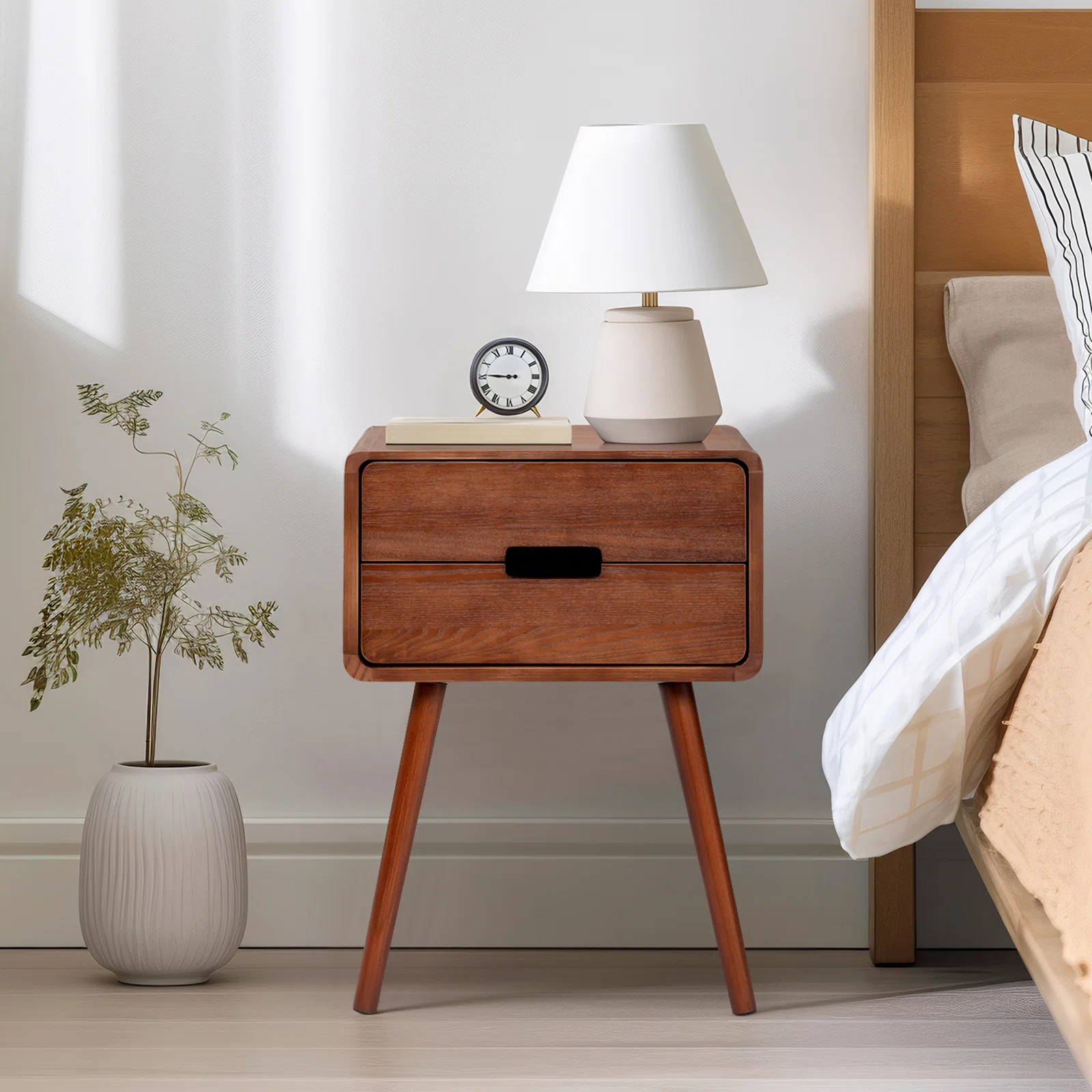 Bohuslav Solid Wood Nightstand