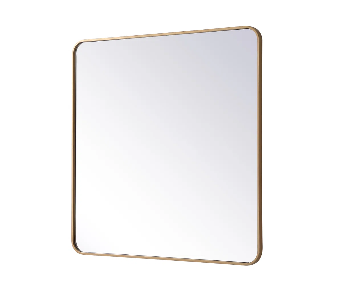 Sabine Metal Rounded Rectangle Wall Mirror