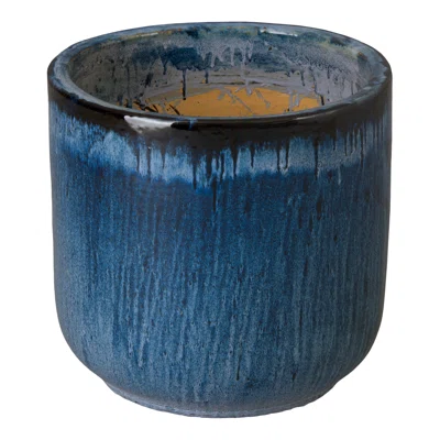 Barrel Planter, Quin Blue