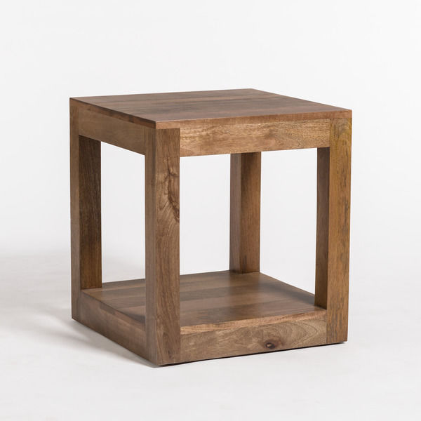 Morgan Brindled Ash Mango End Table
