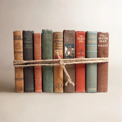 Vintage Cabin Serefina Decorative Book Set