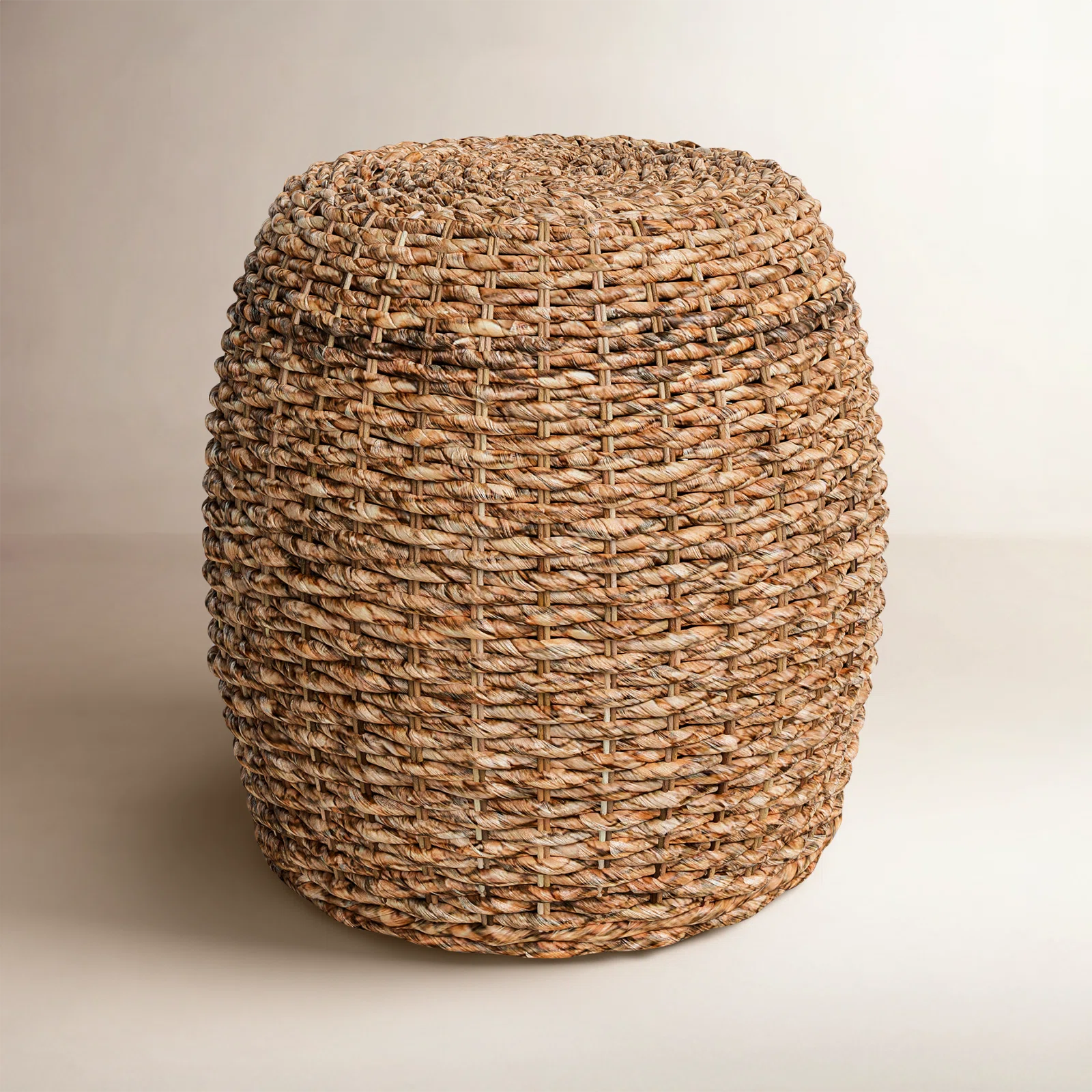 Ellsberg Woven Rattan End Table