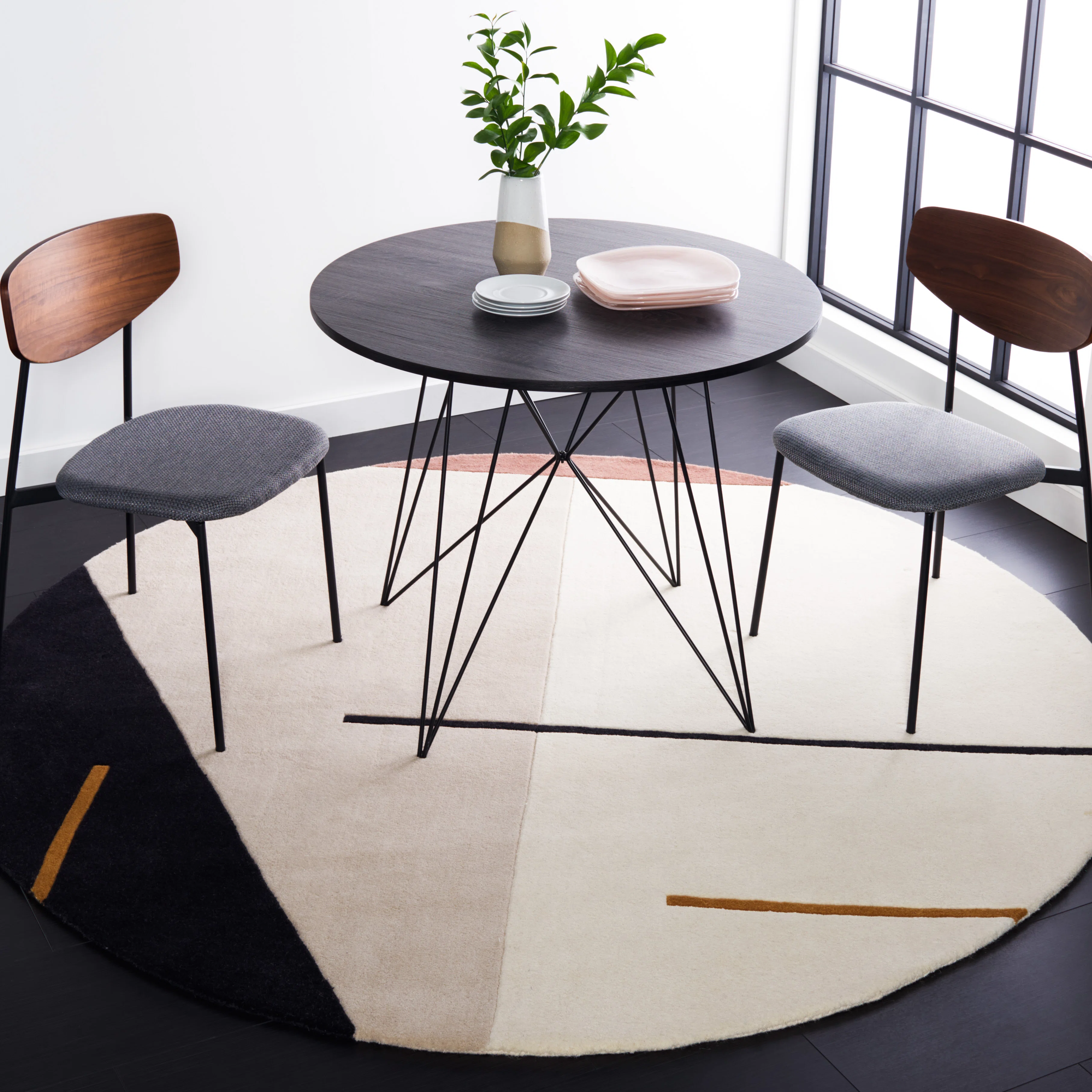 Delahni Hand Tufted New Zealand Wool Rug