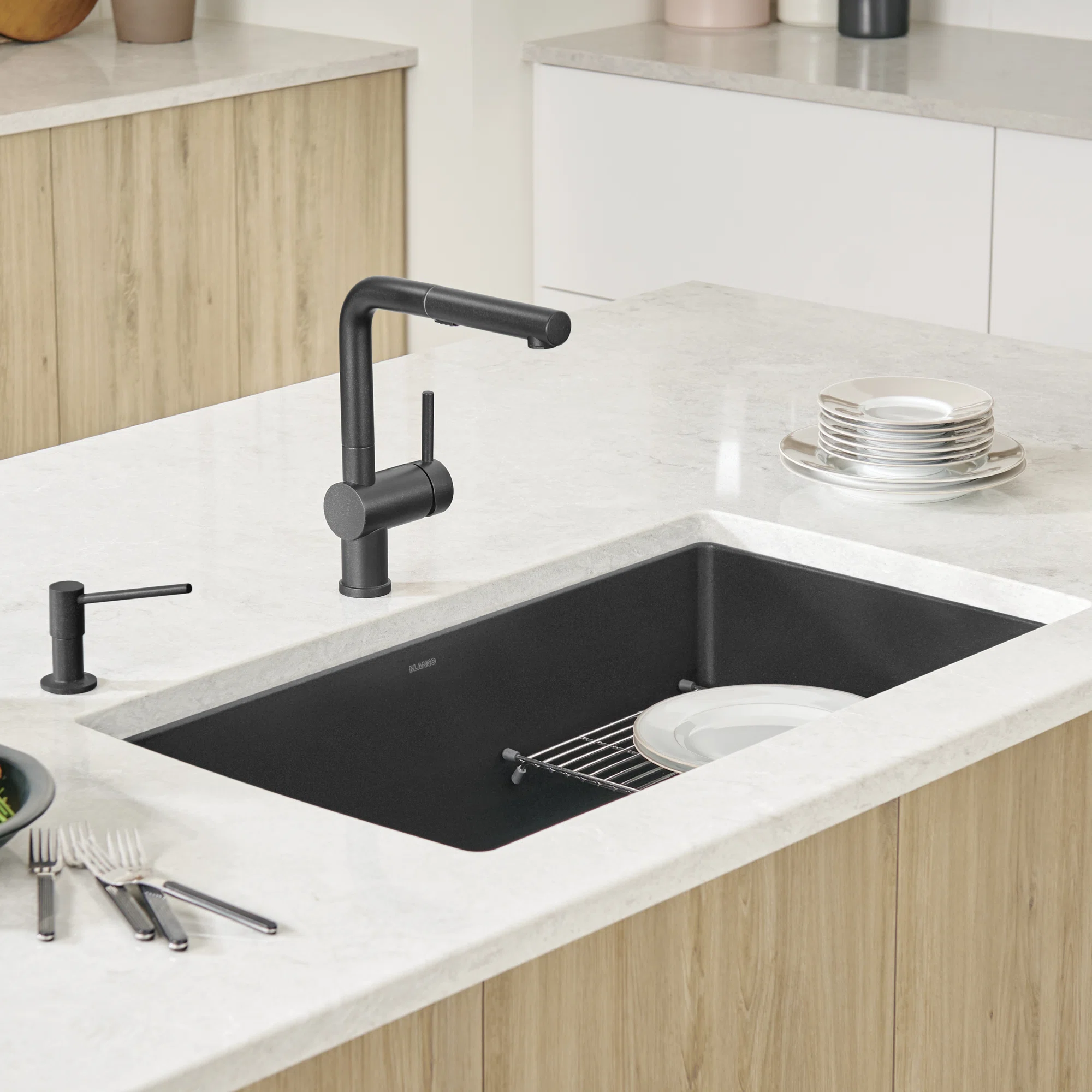 Precis SILGRANIT 30" Single Bowl Undermount Kitchen Sink