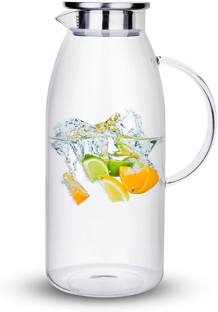 Purefold 100 Ounces Large Glass Pitcher