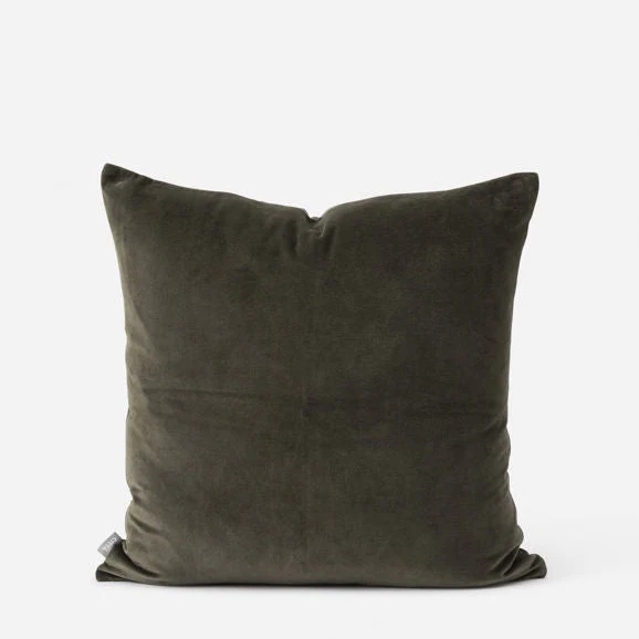 Crushed Velvet Pillow | Moss