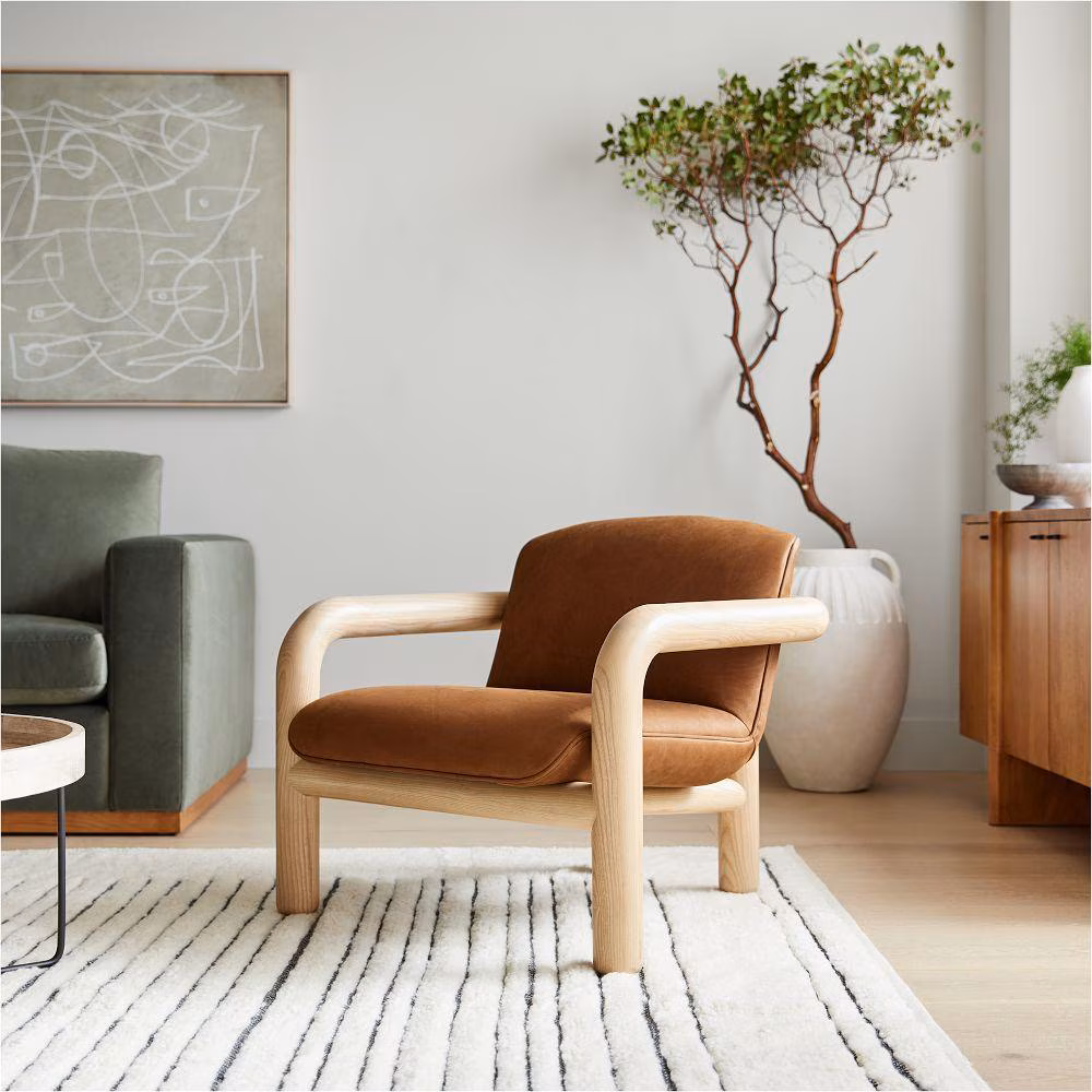 Benson Leather Chair H11998