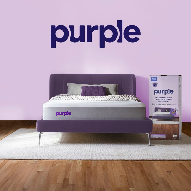 Purplerenew 11" Gel Grid Mattress