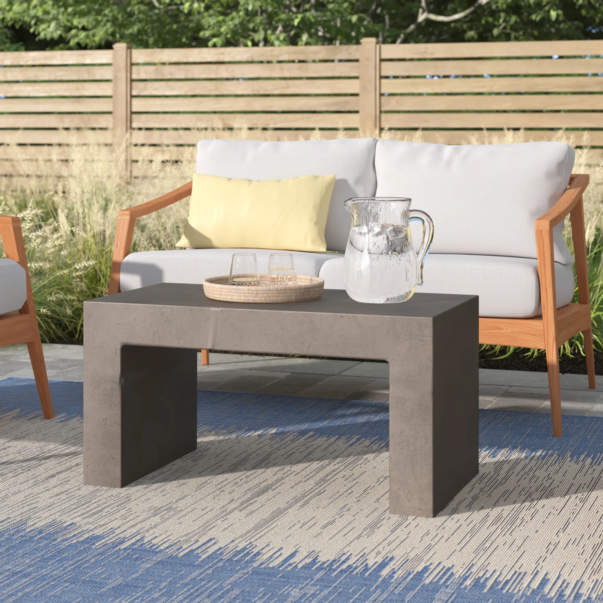 Lionel Backless ConGarden Bench