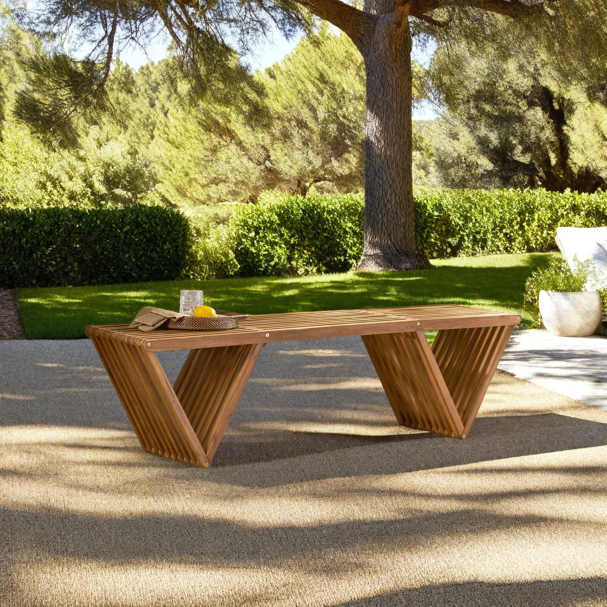 Byington Wooden Picnic Bench