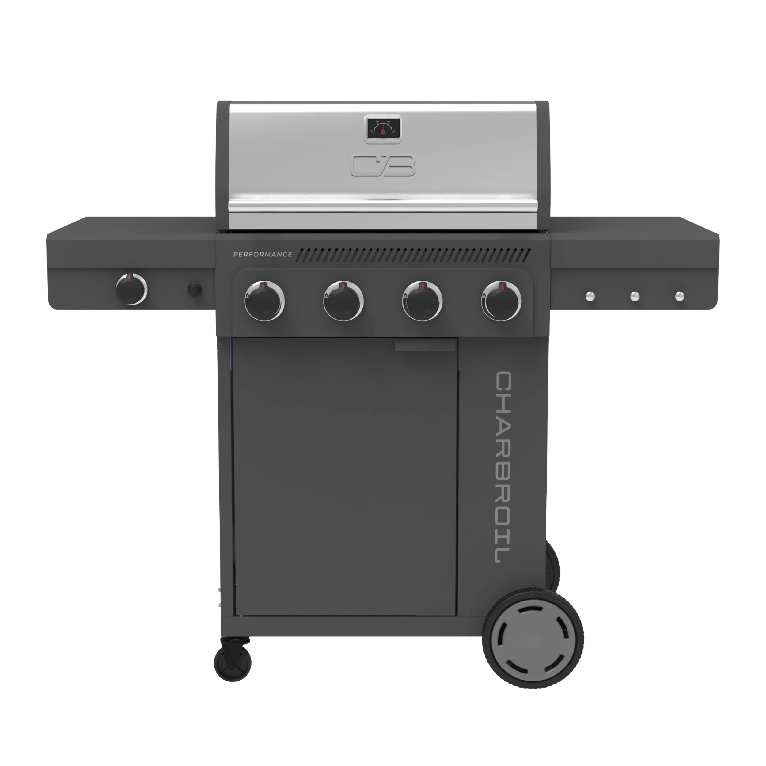 Charbroil Performance Series 4-Burner Gas Grill Cabinet with Side Burner