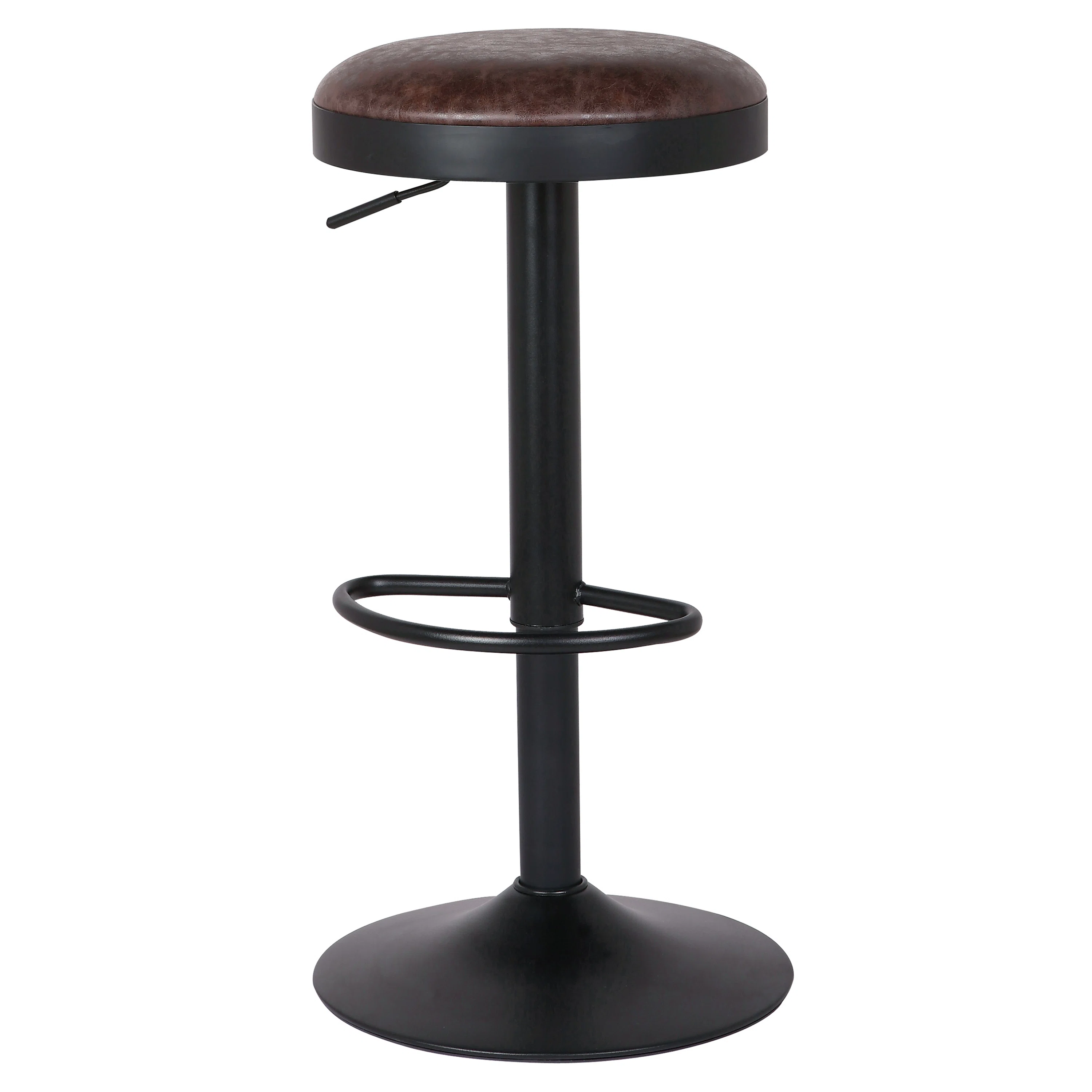 Jaydon Swivel Upholstered Adjustable Height Stool