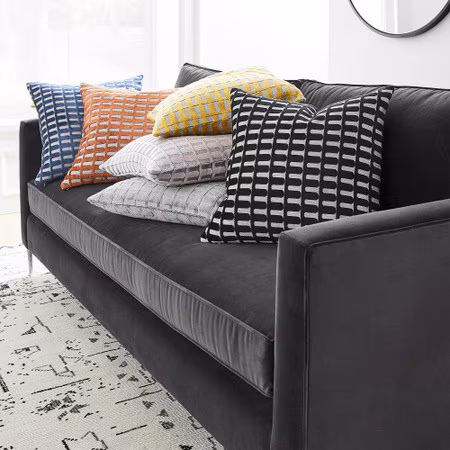 Cut Velvet Archways Pillow Covers T5153