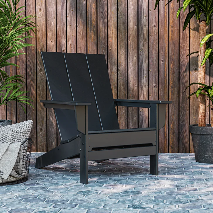 Polywood Long Beach Modern Adirondack Chair
