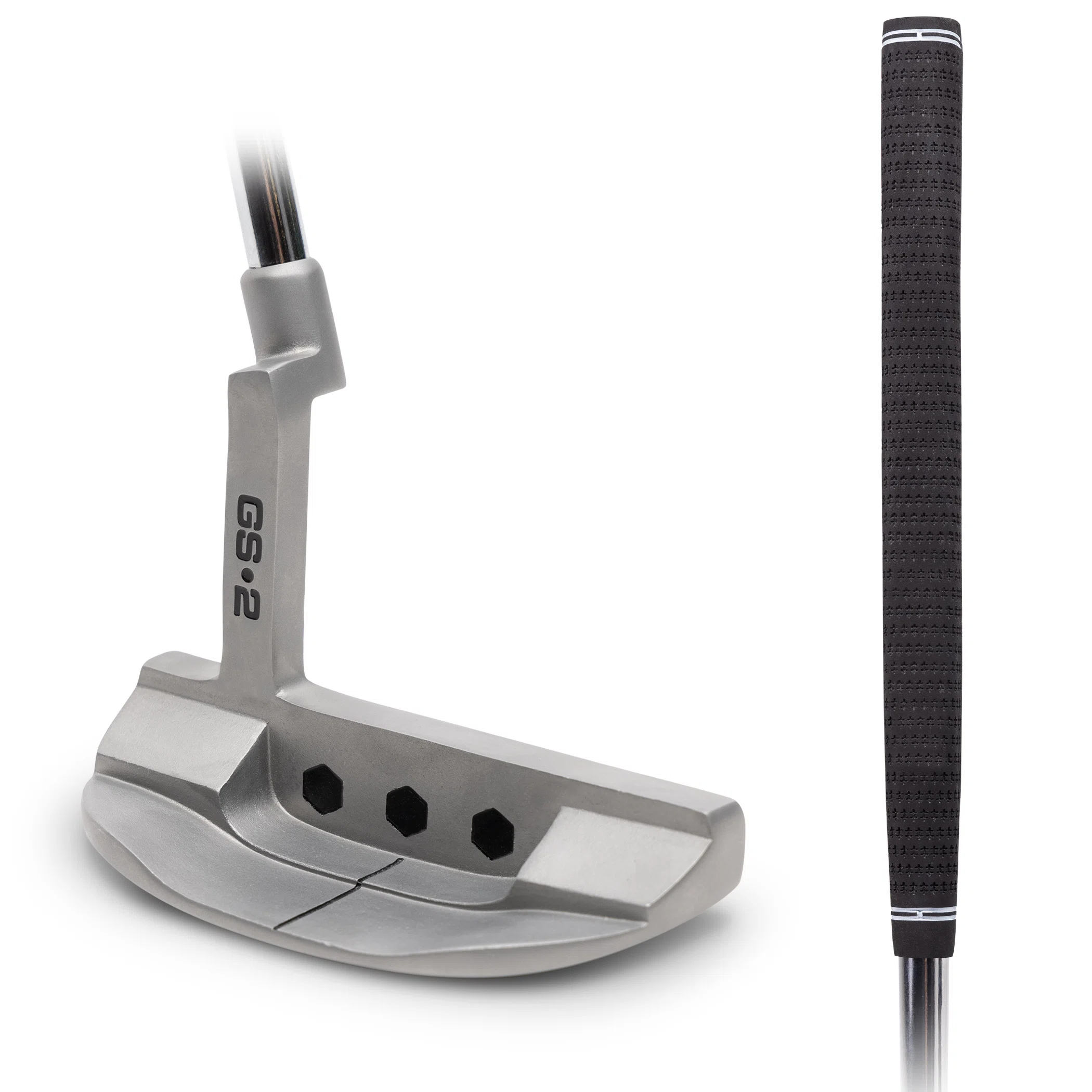 Gosports GS2 Tour Golf Putter  34 Right-Handed Mallet Putter With Pistol Grip And Milled Face