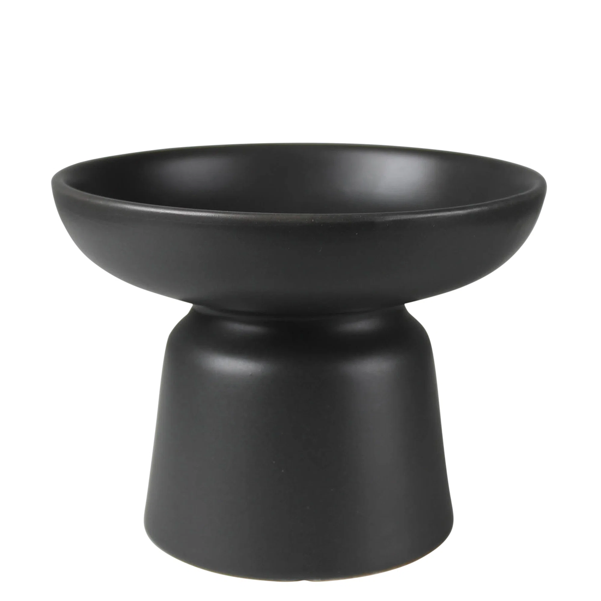 Cresthaven Ceramic Decorative Bowl in Black