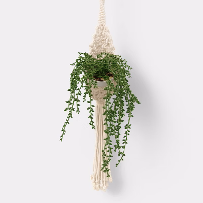 32" Hanging Artificial String Of Pearls - Threshold