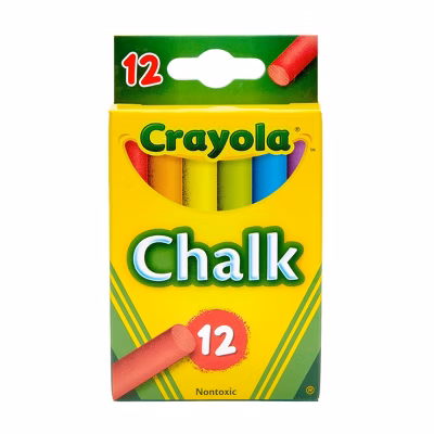 Crayola 12ct Chalk Multicolor