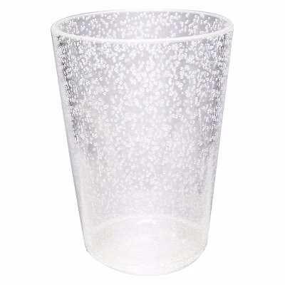 16oz Plastic Bubble Tumbler - Room Essentials™: Reusable Drinking Cup, Dishwasher-safe, Clear Drinkware