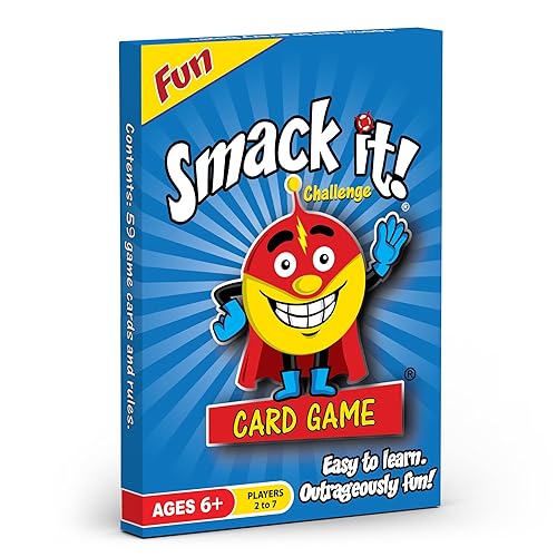 Arizona GameCo Smack it! Card Game for Kids – Fun and Easy to Learn – a Fun Game for Kids or Birthday Gift Idea – Boy or Girl Ages 6-12
