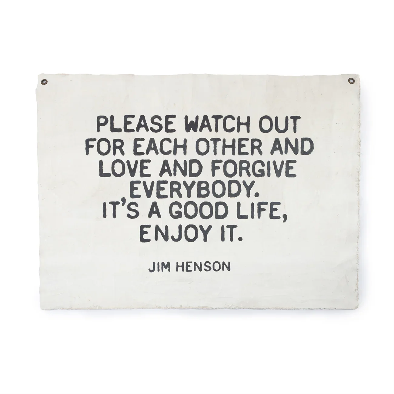 Jim Henson Hand Painted Wall Hanging 48"x36