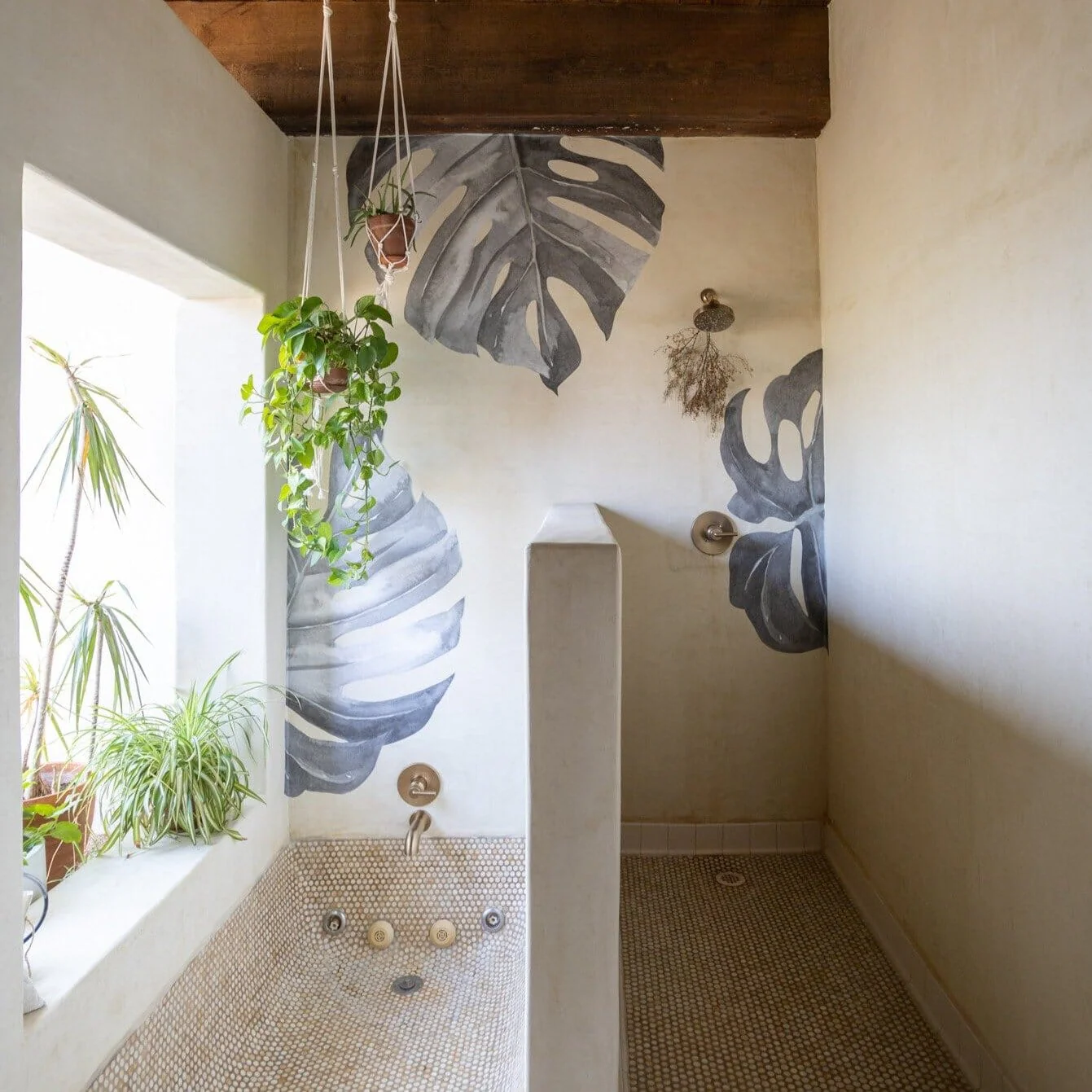 Monstera Leaves Wall Decals | Urbanwalls