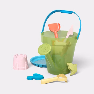 Watering Can Set X Sand Toys 15pc - Sunsquad