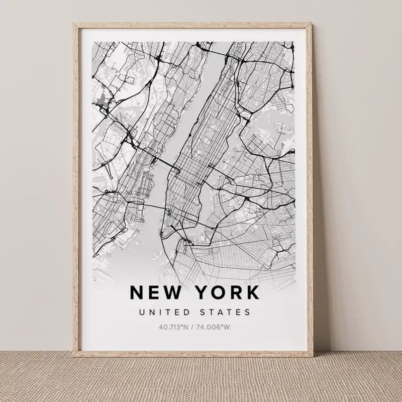 Streetmap Editor - Create Your Own Personalized Map Poster