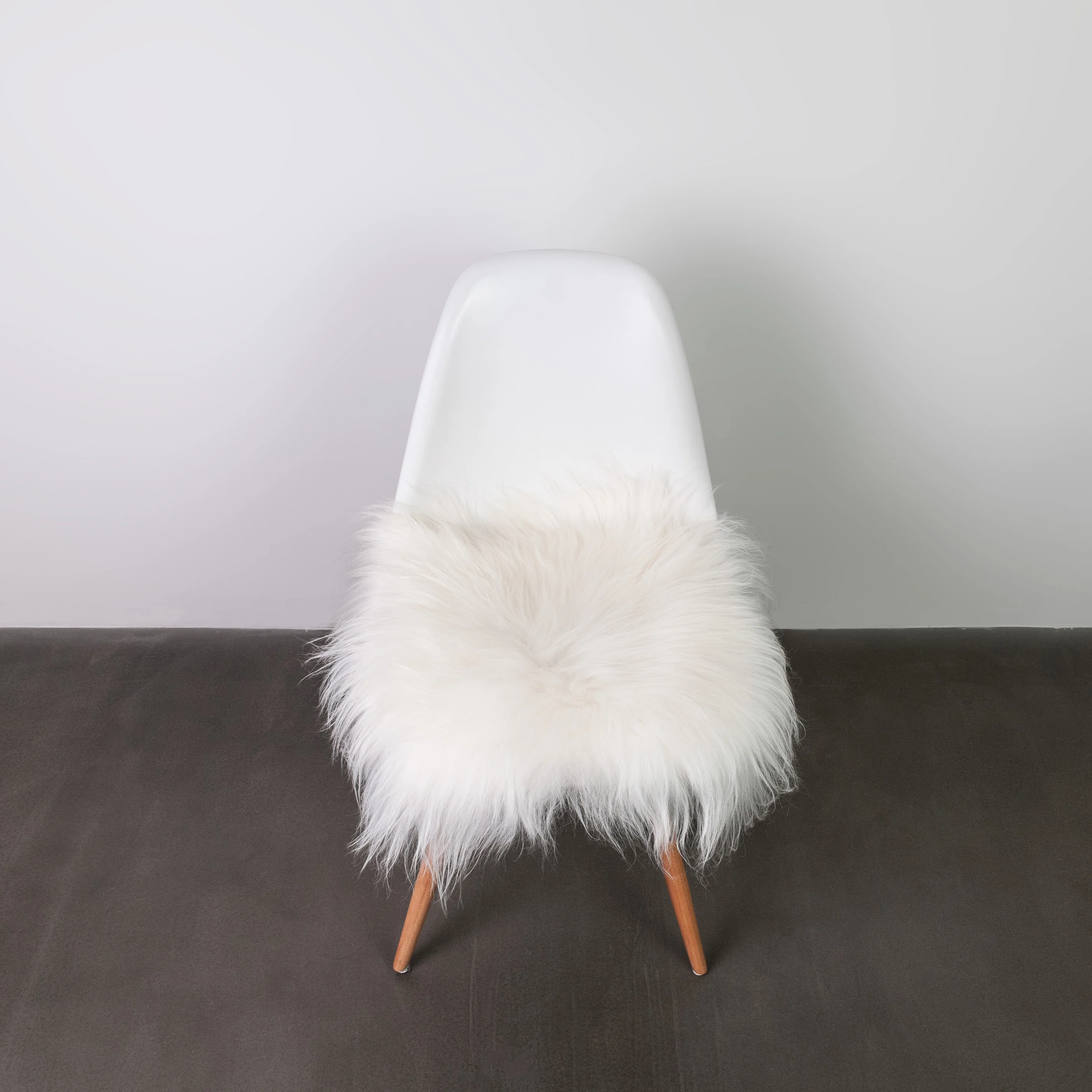 Icelandic Sheepskin Chair Pad | 1-Piece | White | 17"x17"