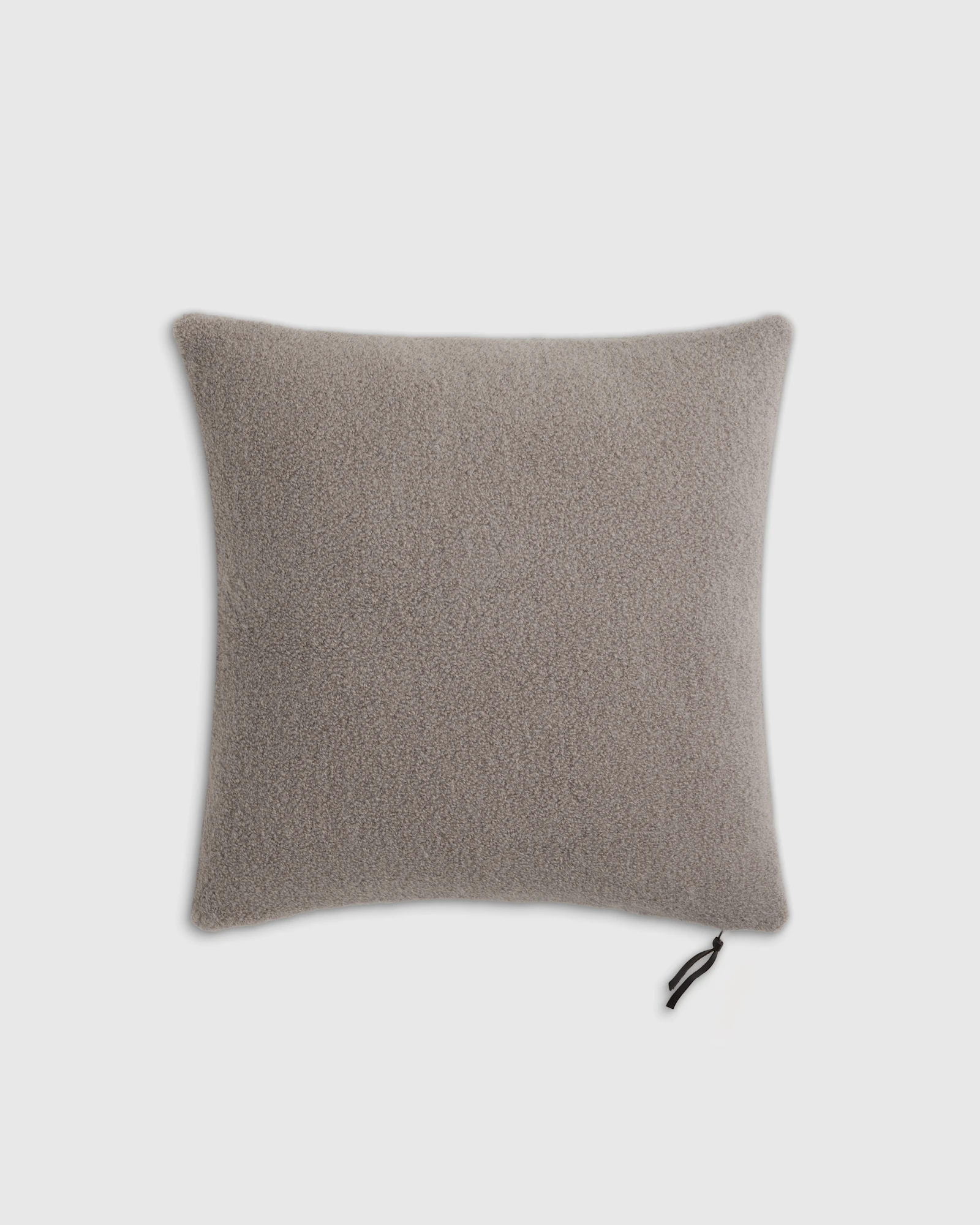 Alpaca Boucle Pillow Cover in Heather Oatmeal