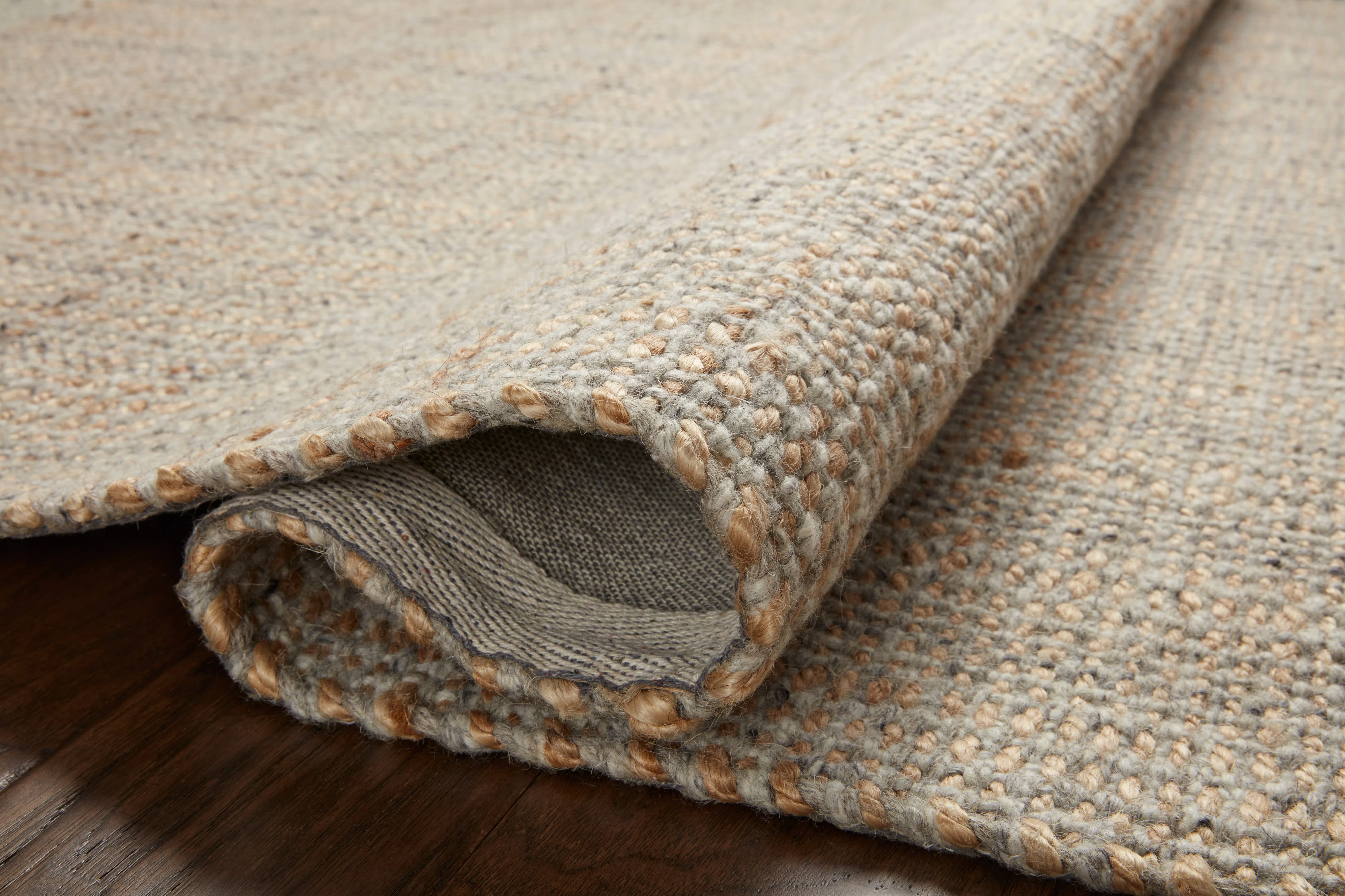Jean Stoffer x Loloi Cornwall Light Grey / Natural Area Rug