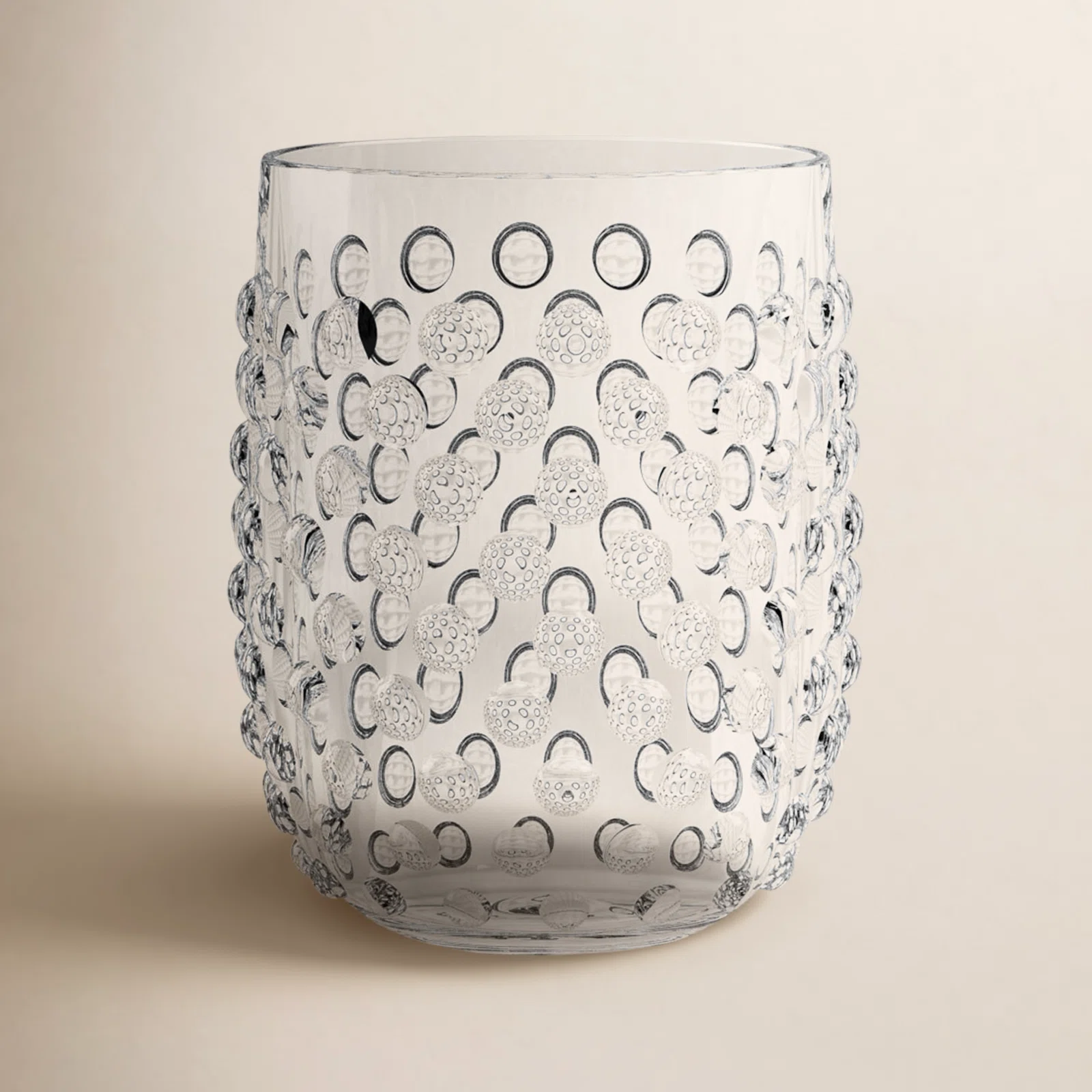 Adamo Acrylic Stemless Wine Glass - Clear - 15 oz