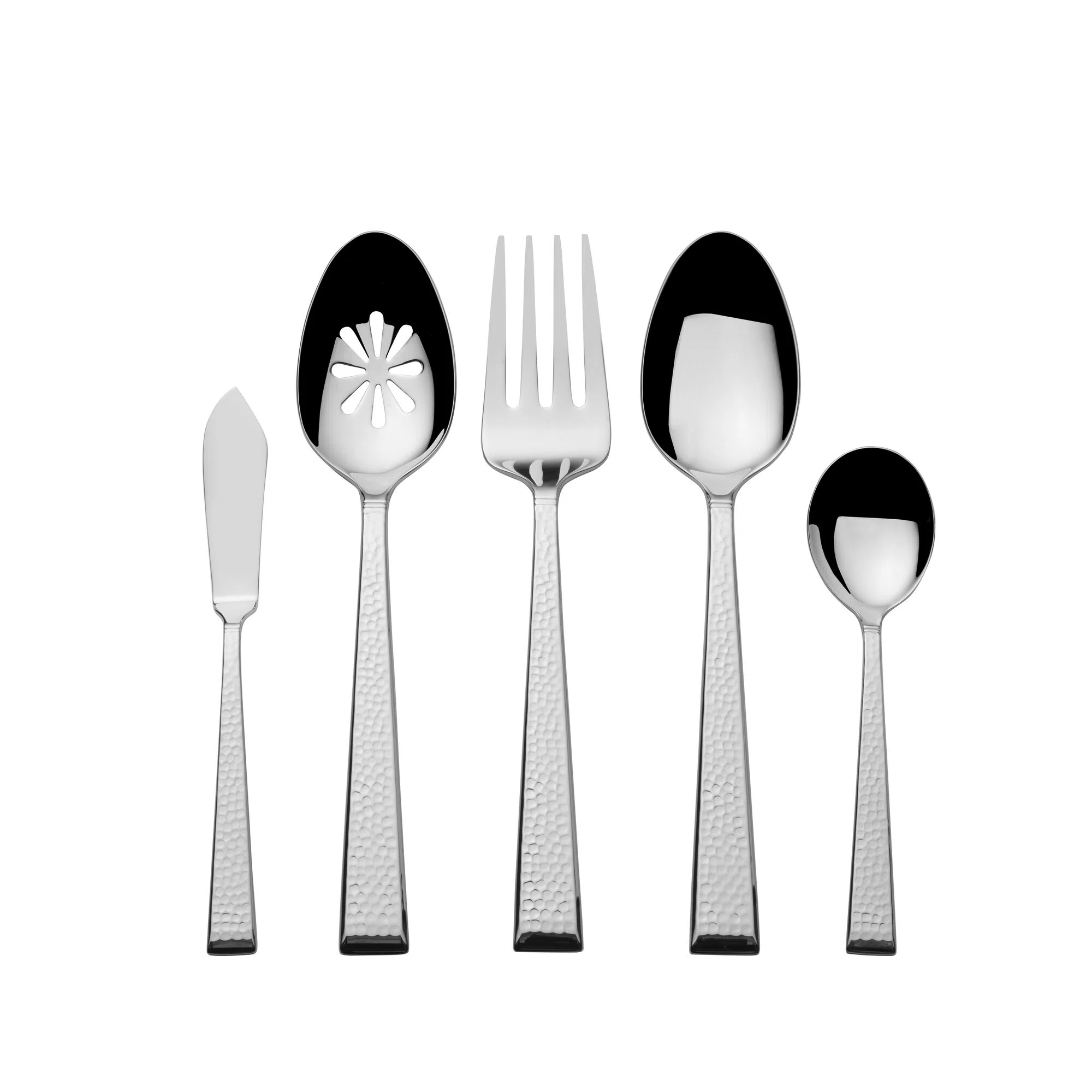 Mikasa Kyler 65-Piece 18/10 Stainless Steel Flatware Set, Service for 12