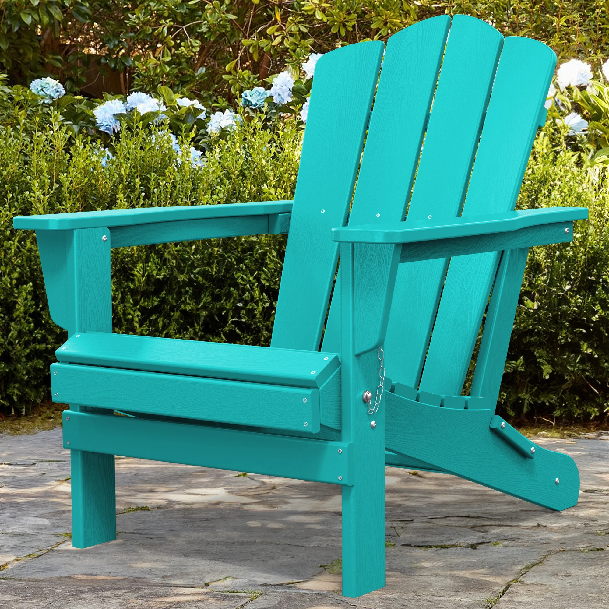 Wolak Foldable Outdoor Adirondack Chair