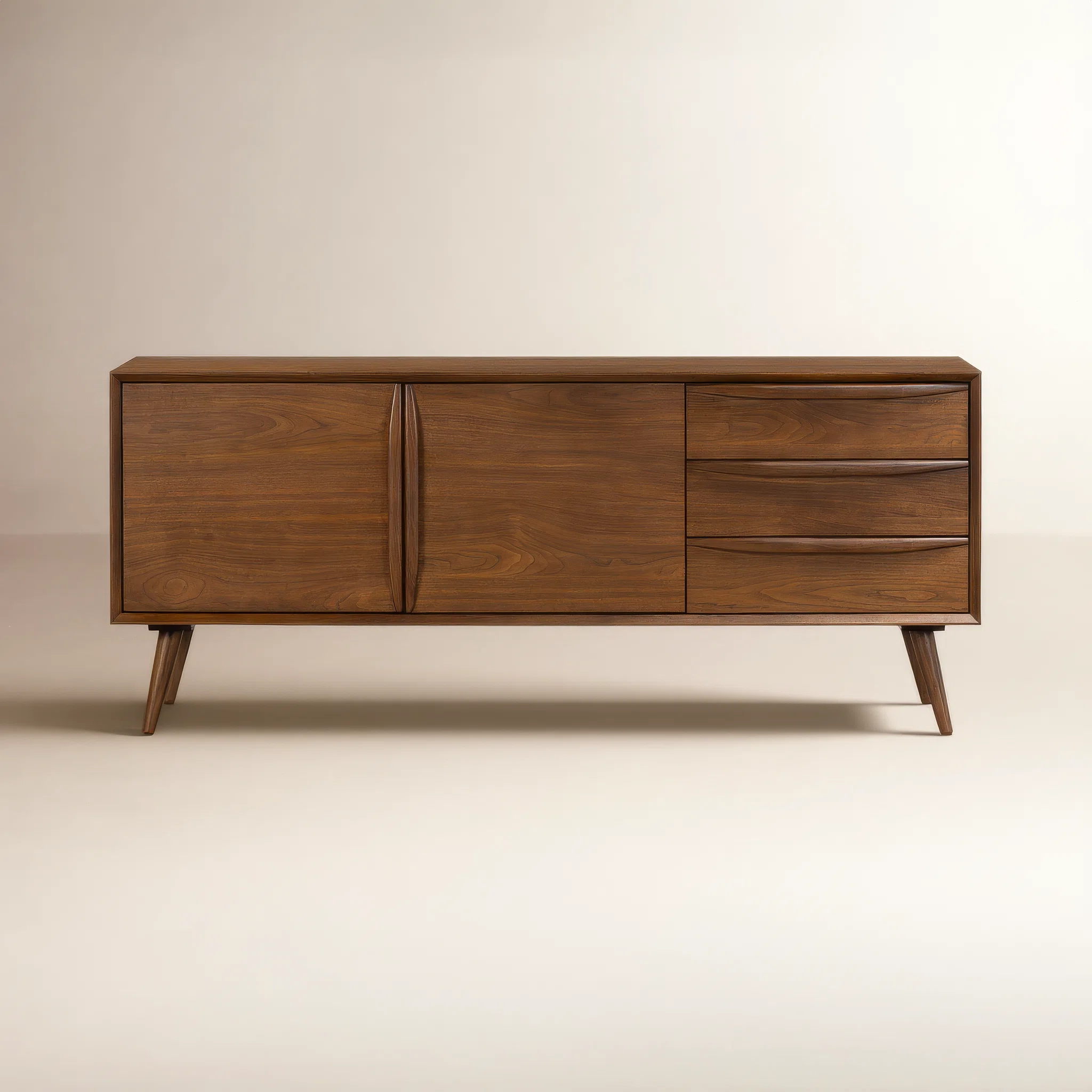 Cura 71" Walnut Sideboard