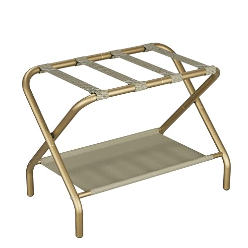 Gold Luggage Rack
