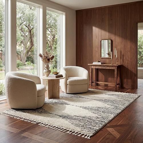 Diamond Power Loomed Area Rug, 7' x 9'