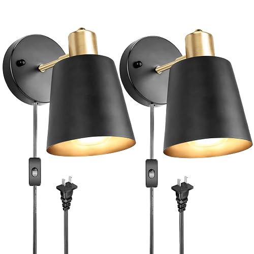 Plug in Wall Sconces, Wall Mounted Lamps